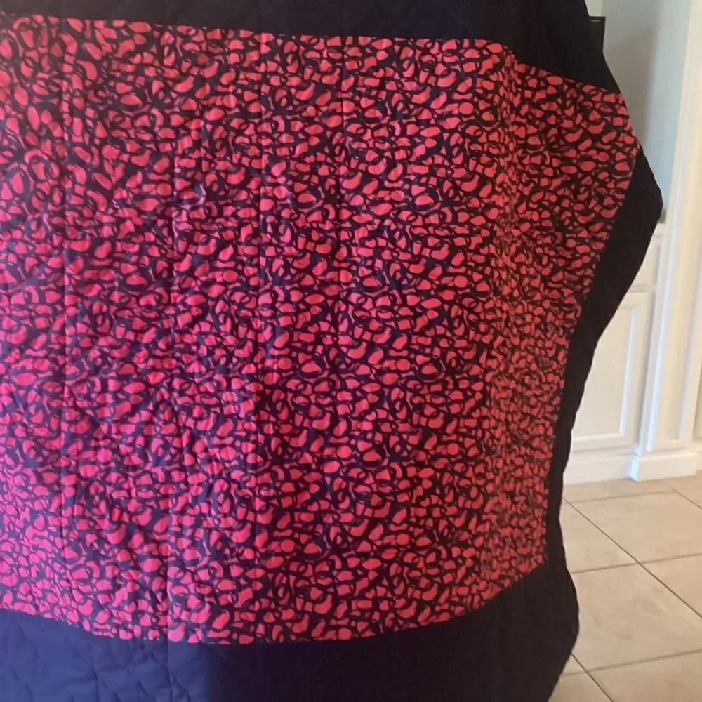 NWT. Hand Crafted Bright and Beautiful Butterfly Quilt